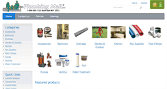 Desktop Screenshot of plumbingmall.com